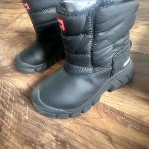 Hunter Kids Black Boots
